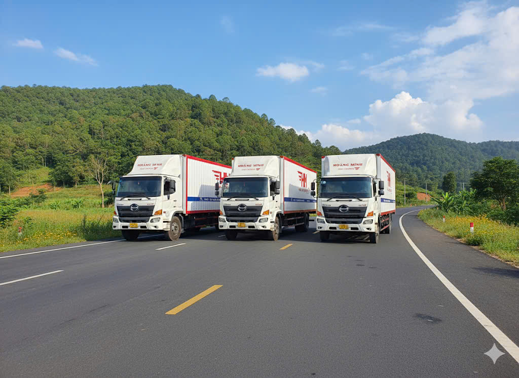 Dịch vụ vận tải hàng hóa bằng xe tải